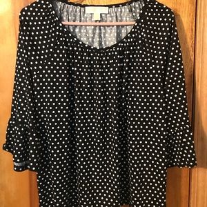 Michael Kohl’s Polka Dot Blouse